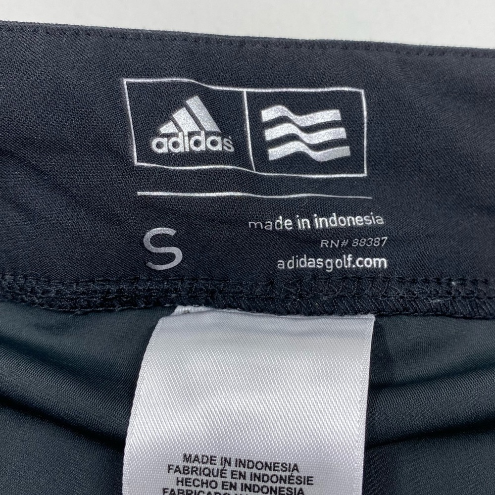 Adidas Golf Skirt Stripes Abstract Athletic Skort Shorts Pockets Mini Small - Picture 8 of 13